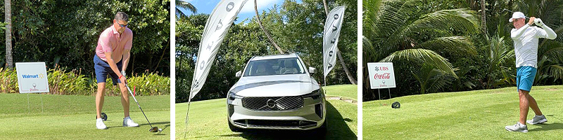 dos jugadores de golf