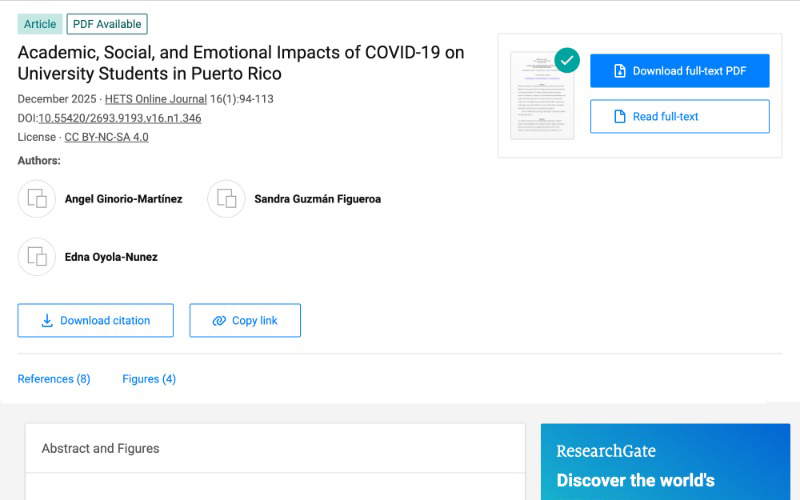 estudio sobre COVID-19