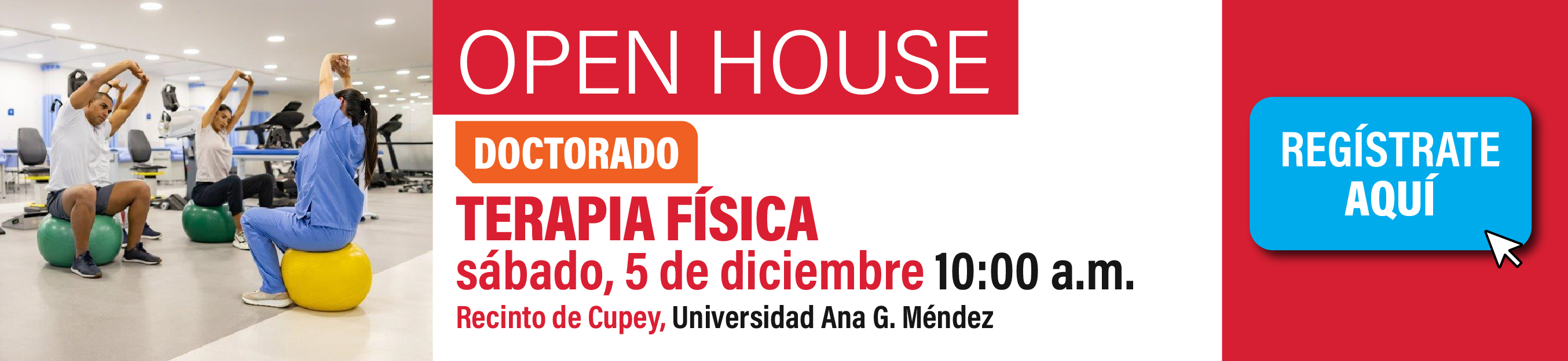 Open House: Terapia Física