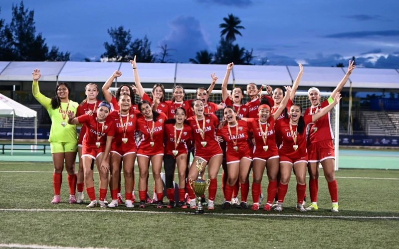Taínas subcampeonas del fútbol