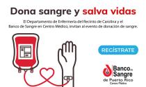 mano donando sangre