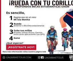 Afiche sobre UAGM Bike Tour 2021