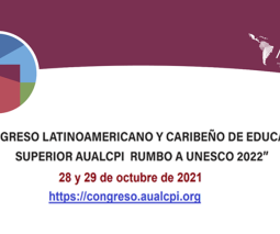 cabecera del Congreso Latinoamericano y Caribeño de Educación Superior AUALCPI