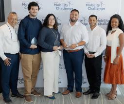 Dr. Miguel Goenaga, Jorge L. Santos, Aleishka N. Rodríguez, Jusef Arenas, Abdiel Gómez y Dra. Samira Ortiz.