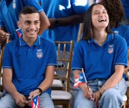 Steven Moreno y Gladymar Torres