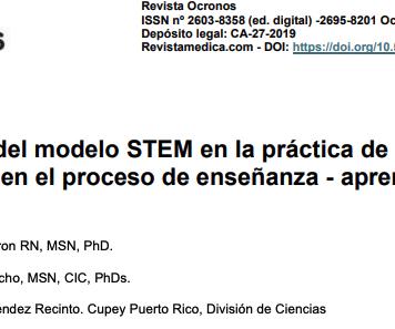 Revista publica trabajo de investigación de profesoras de Enfermería