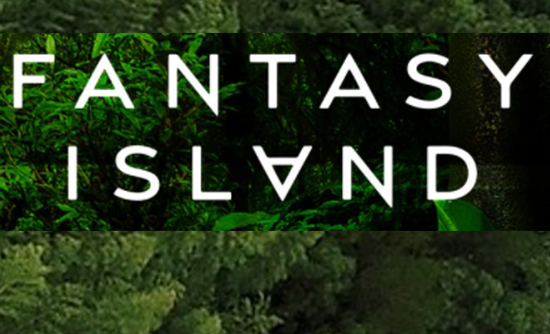 Fantasy Island con fonde de plantas