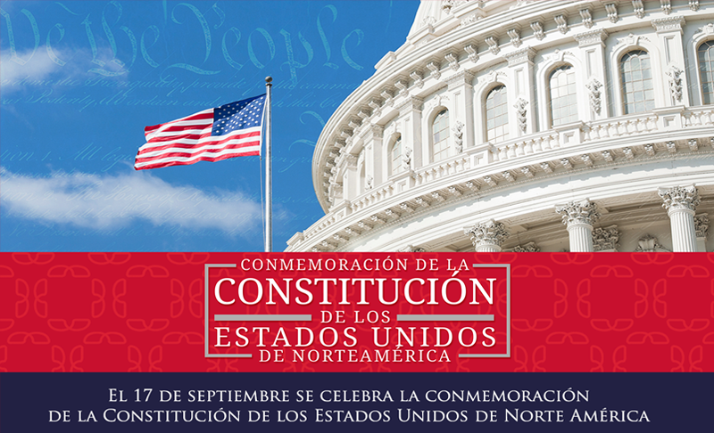 Conmemoración De La Constitución De Los Estados Unidos De Norteamérica ...