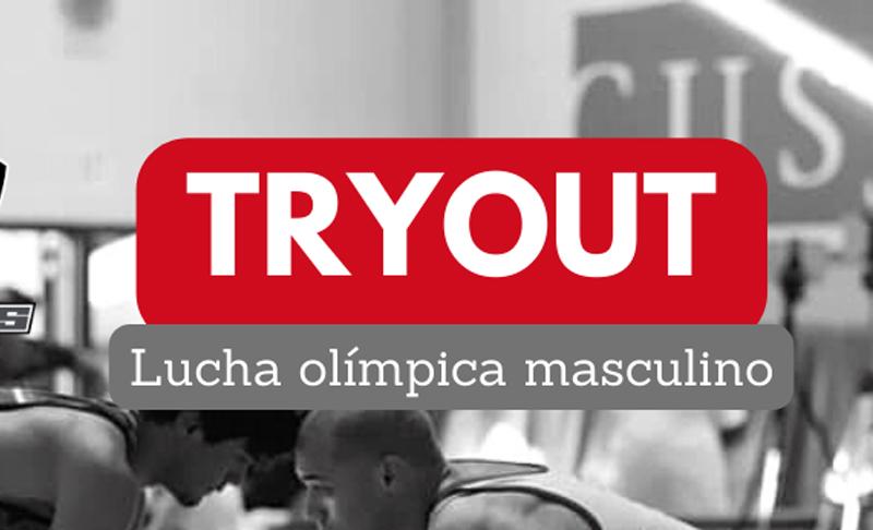 TRYOUT Lucha olímpica masculino