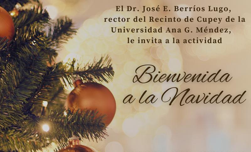 ¡Bienvenida a la Navidad!