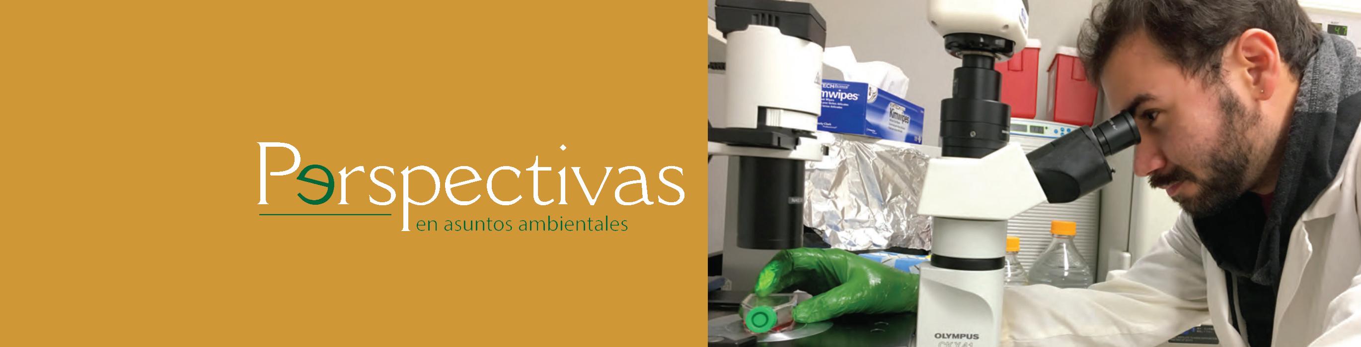 Investigador mirando a travez de microscopio