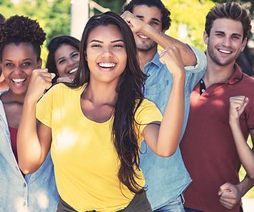 grupo de estudiantes