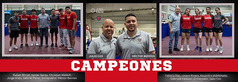 Atletas y entrenadores