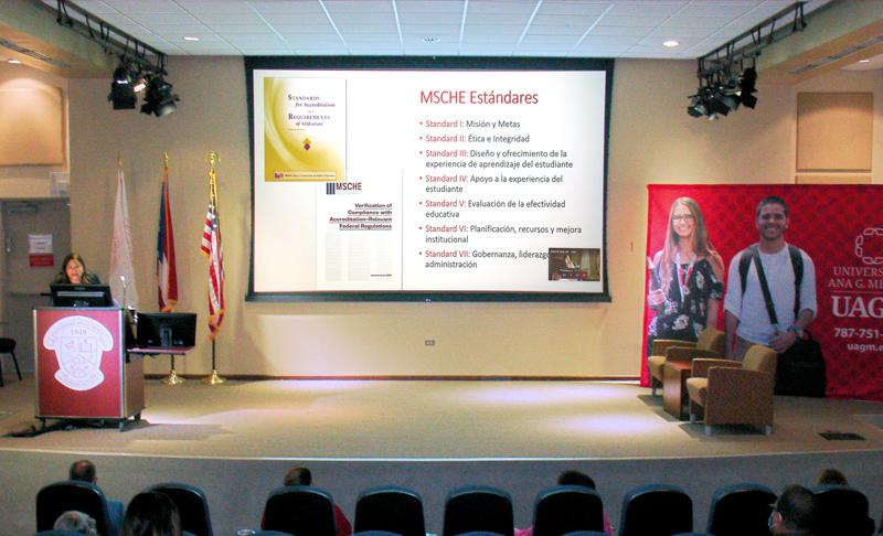 Presentación en auditorio