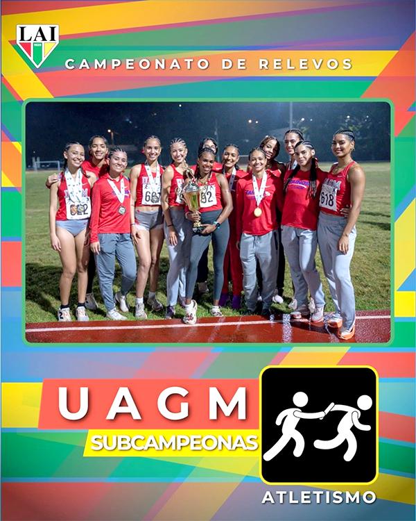 Subcampeonas en atletismo