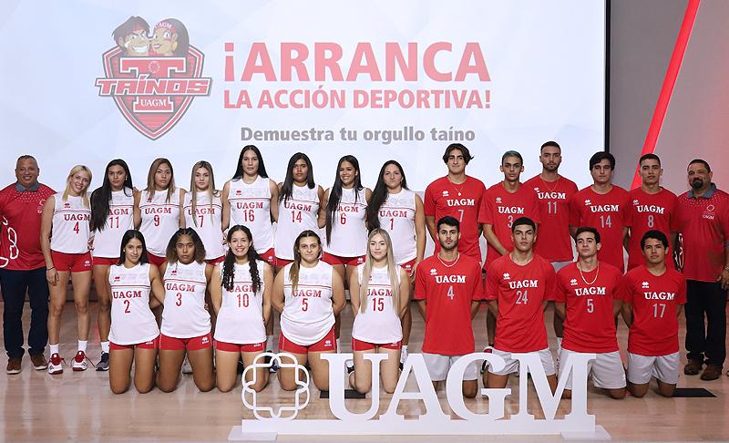 estudiantes atletas de Voleibol