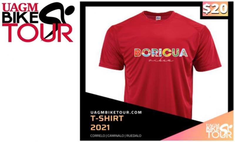 camisa conmemorativa para el Bike Tour