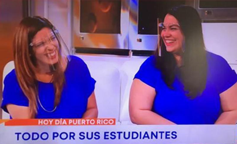 maestra es Yesenia De La Torre, egresada de nuestro Recinto de Cupey