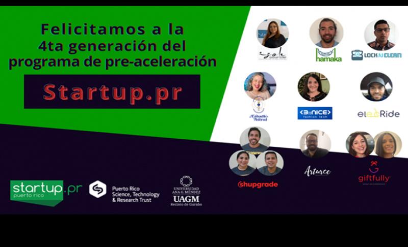 participantes de la 4ta edición del programa de pre-aceleración