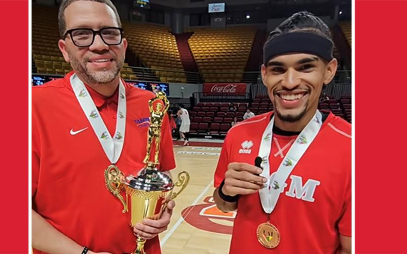 medalla de bronce en el baloncesto masculino
