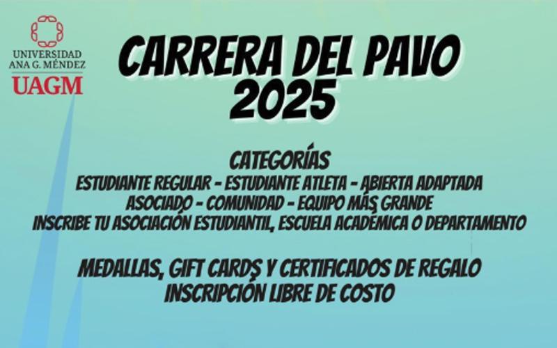 carrera del pavo 2025