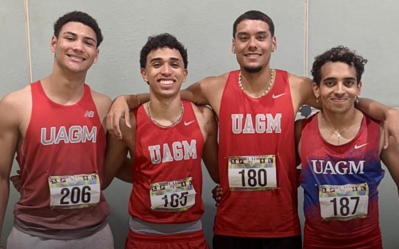 Taínos en el relevo 4×100