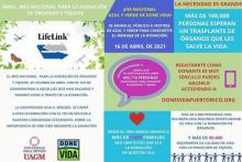 Afiche del evento de Lifelink y UAGM