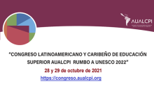 cabecera del Congreso Latinoamericano y Caribeño de Educación Superior AUALCPI