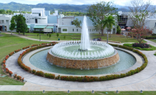 fuente de agua del recinto de Gurabo